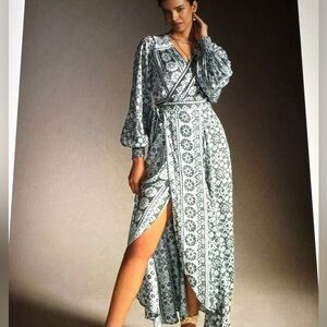 Anthropologie Omika wrap dress